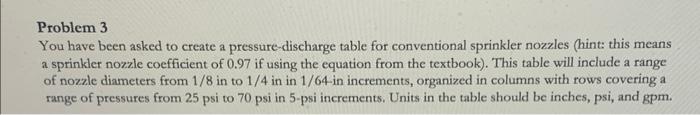 Solved Problem 3 You have been asked to create a | Chegg.com