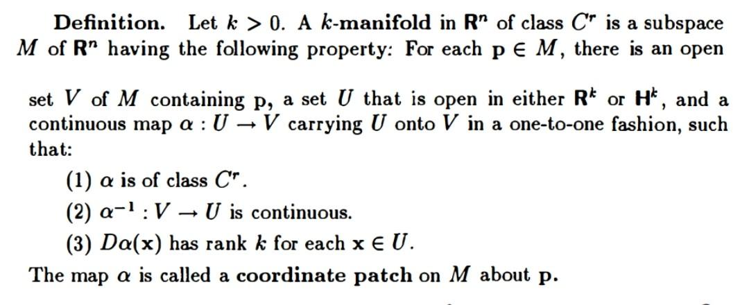 Solved Manifolds - Munkres - Please Use The 3 Criteria In | Chegg.com