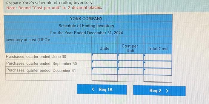 Solved York Company sells one product, which it purchases