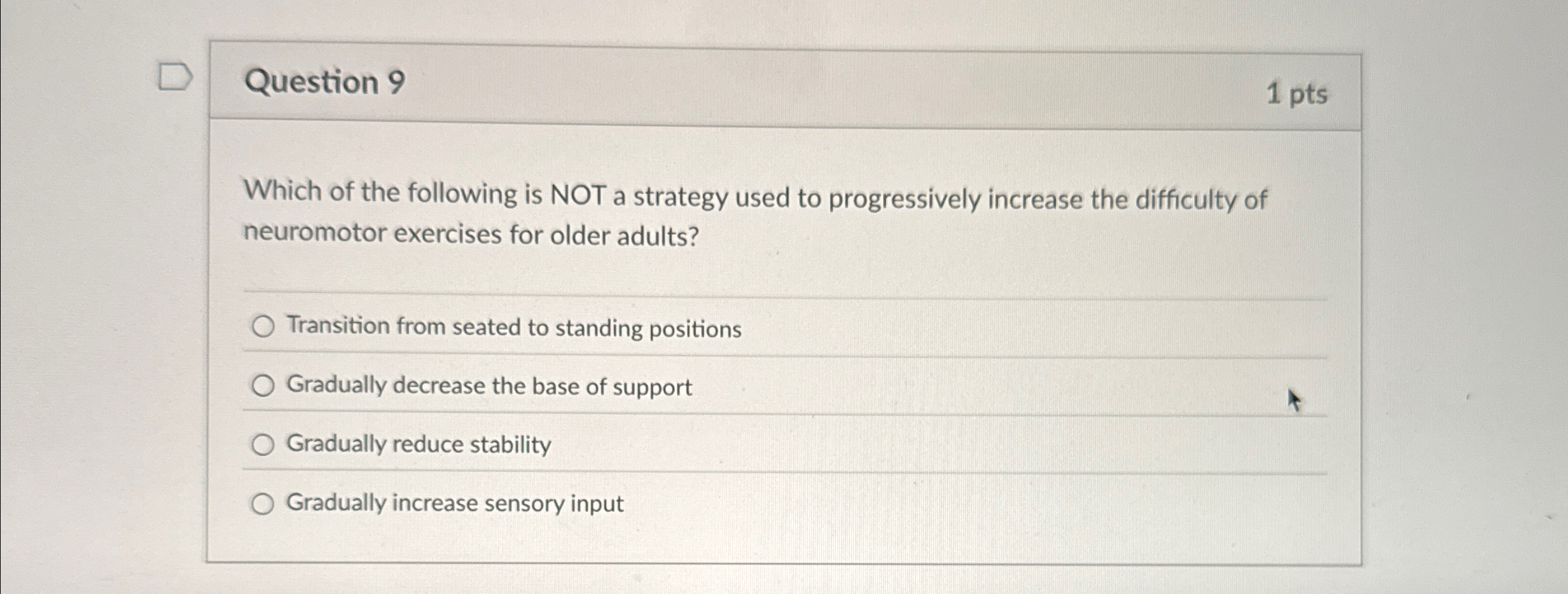 Solved Question 9Which of the following is NOT a strategy | Chegg.com