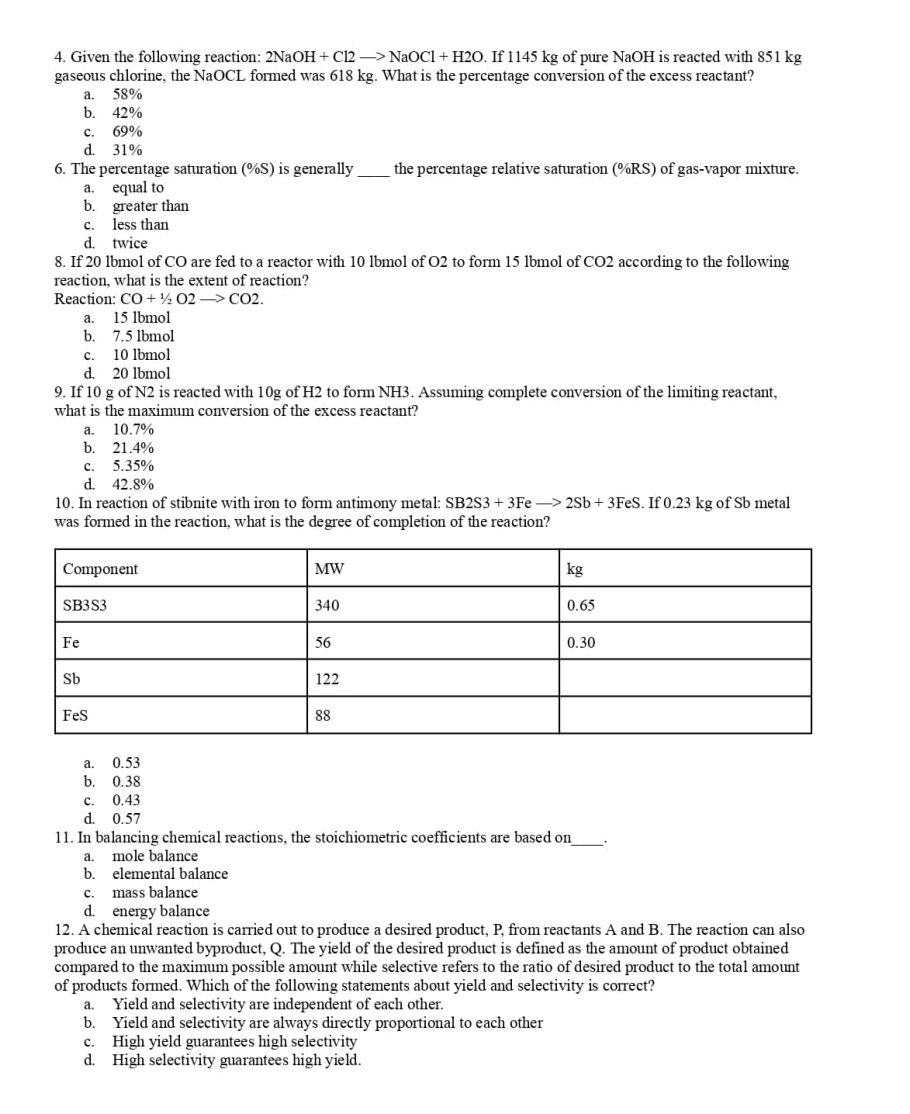 Solved Show complete solutions for those requiring | Chegg.com