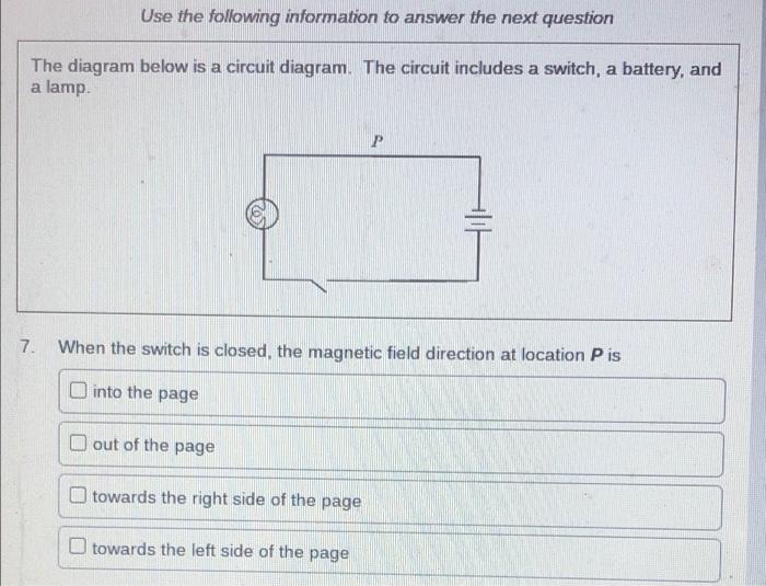 Solved Use The Following Information To Answer The Next