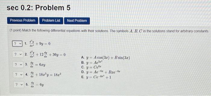 Solved sec 0.2: Problem 5 Previous Probler Problem List Next | Chegg.com