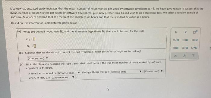 Solved A Somewhat Outdated Study Indicates That The Mean Chegg