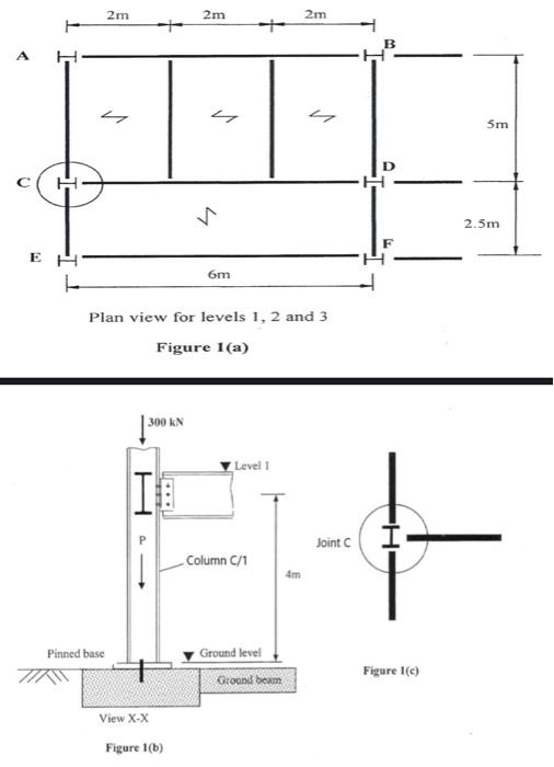 Solved Figure 1(a) shows a floor layout at level 1 of an | Chegg.com