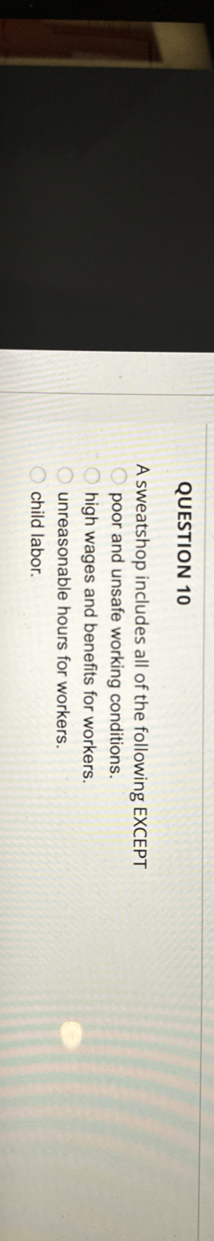 Solved QUESTION 10A includes all of the following