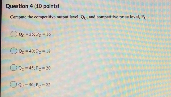 Solved Question 3 (10 points) Saved Consider the following | Chegg.com