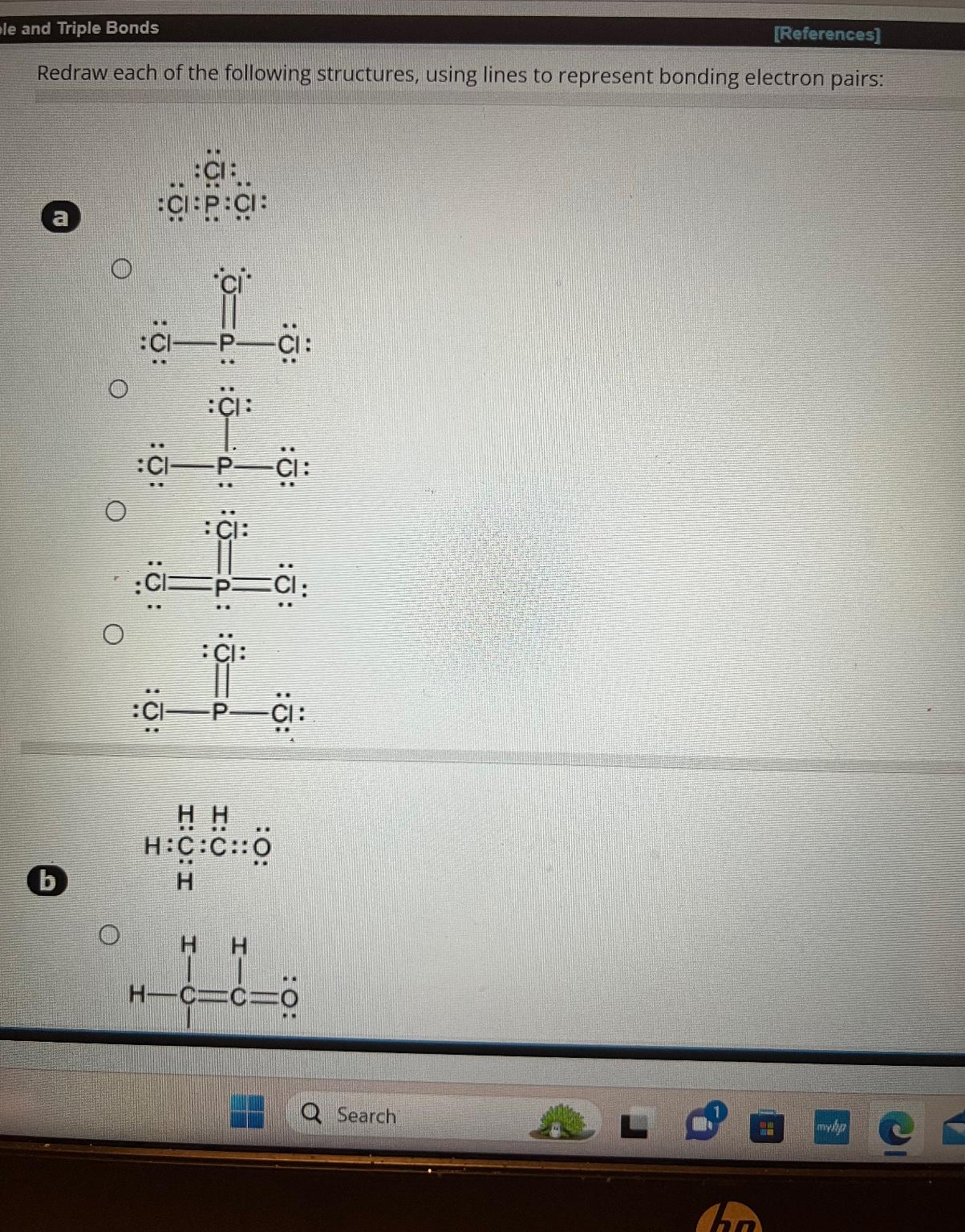 Solved Triple Bonds[References]Redraw each of the following | Chegg.com