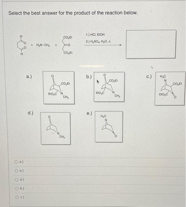 Solved Select the best answer for the product of the | Chegg.com