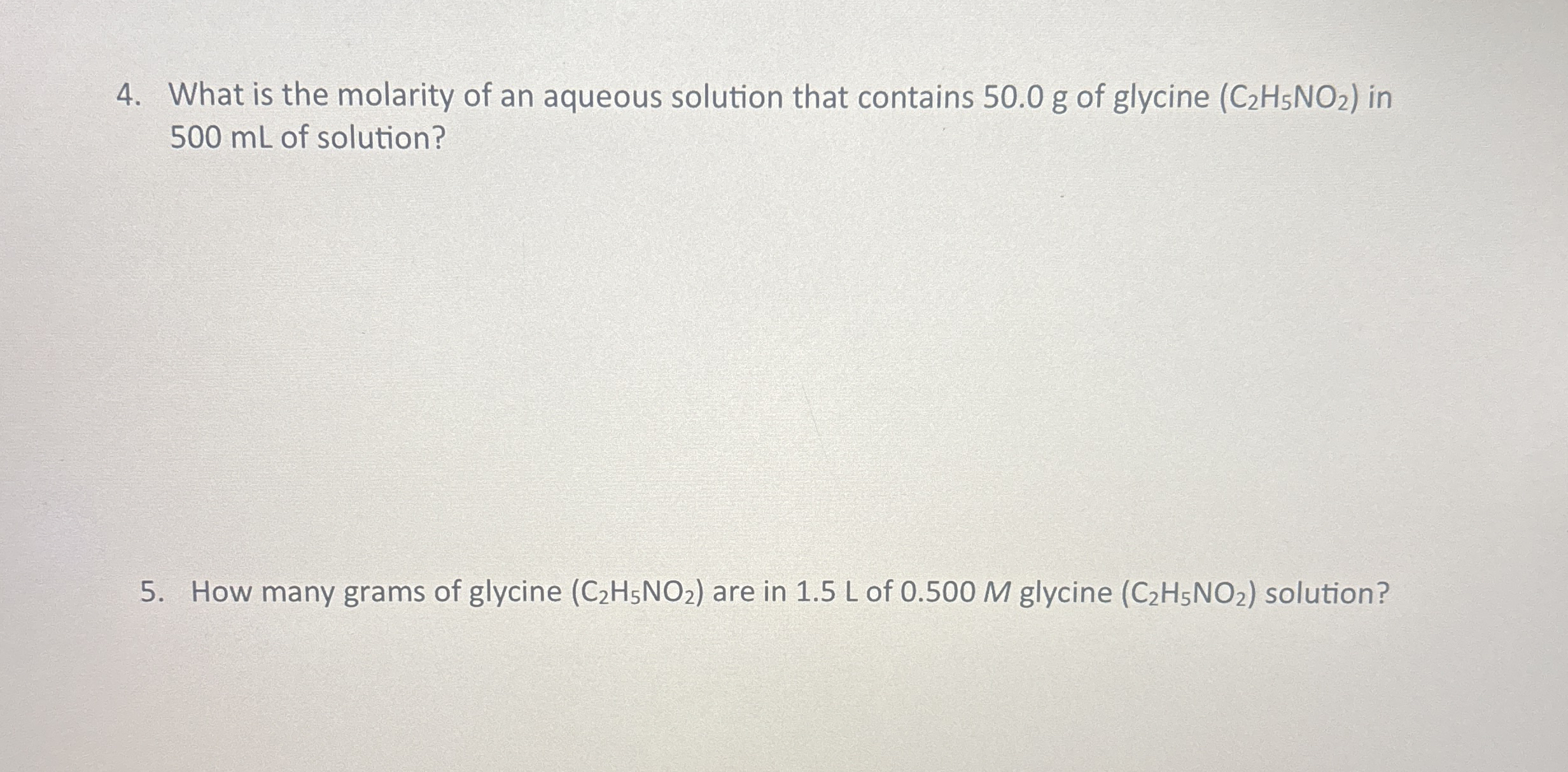 What is the molarity of an aqueous solution that | Chegg.com