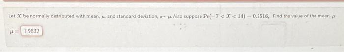 Solved Does anyone know how to solve it? My answer was | Chegg.com