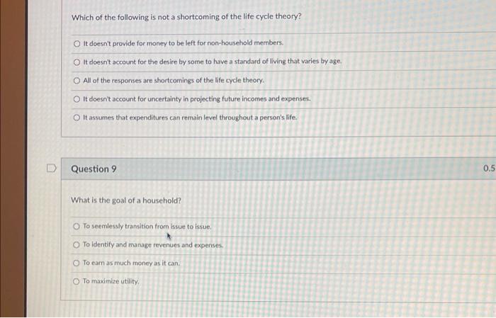 Solved Which of the following is not a shortcoming of the | Chegg.com