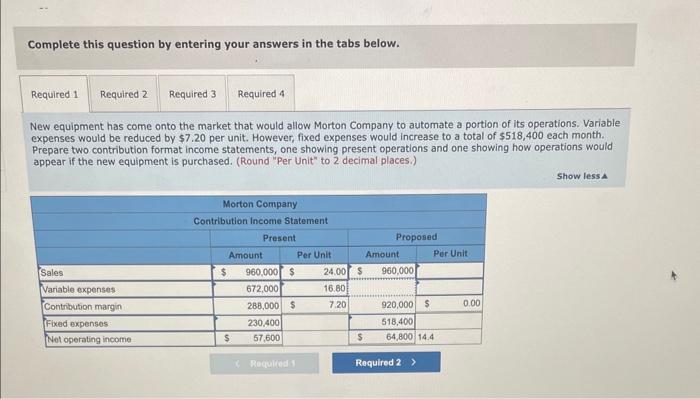 solved-cost-volume-profit-analysis-morton-company-s-chegg