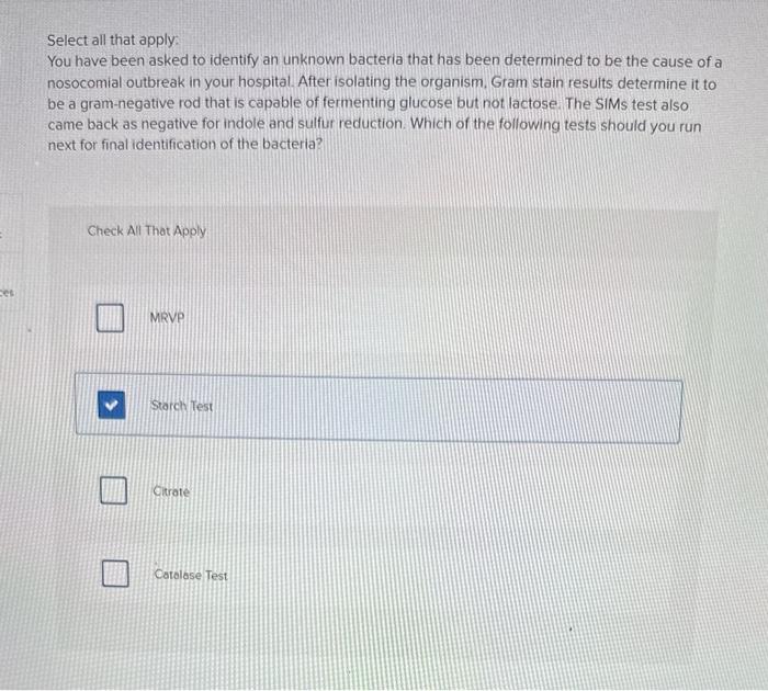 Select all that apply: You have been asked to | Chegg.com