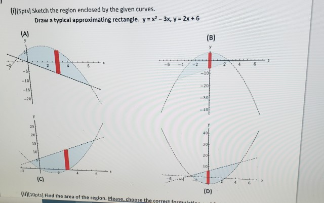 Solved 015pts) Sketch the region enclosed by the given | Chegg.com