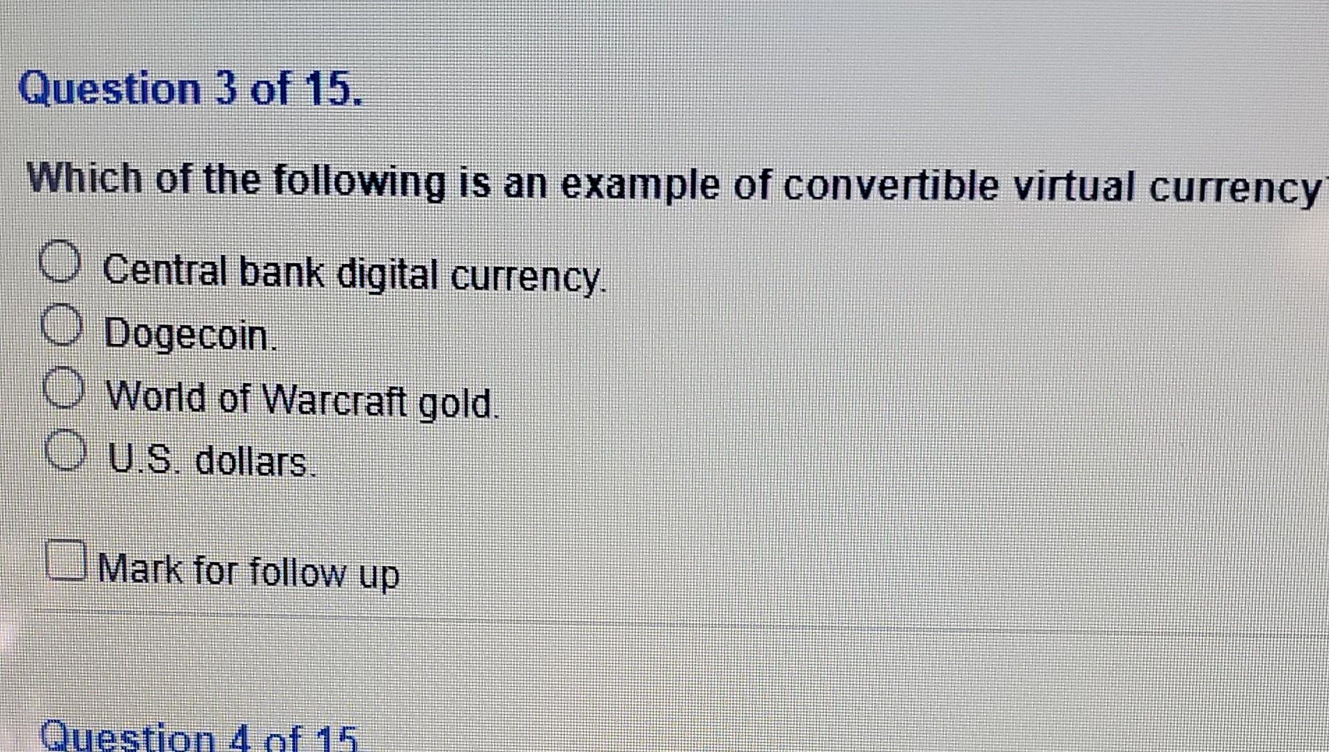 Solved Which of the following is an example of convertible