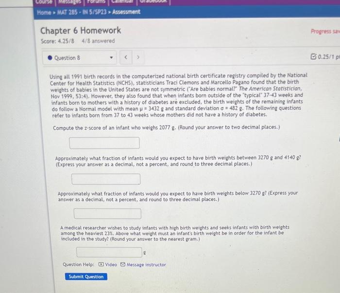 Solved The combined SAT scores for the students at a local