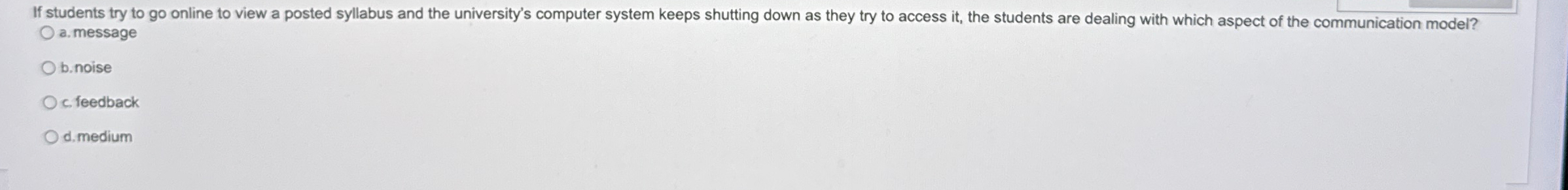 Solved If students try to go online to view a posted | Chegg.com