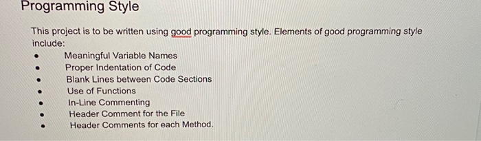 What you will demonstrate 1. Ability to solve small | Chegg.com