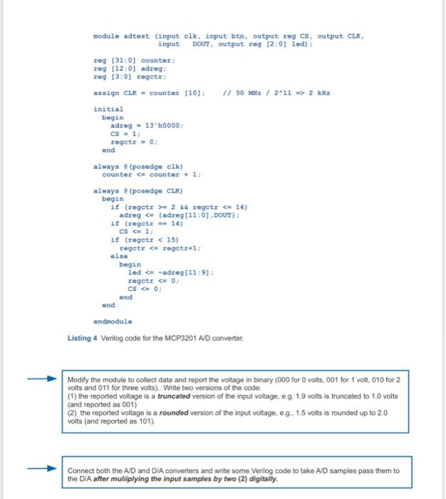 Solved In Quartus, design a state machine whose output will | Chegg.com