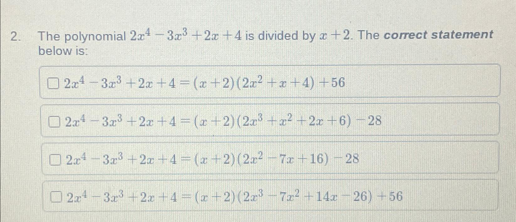 (- 2 )  3 x 2 )= 4 3x