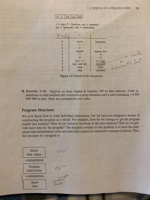Please help me create a pseudo code interpreter to | Chegg.com