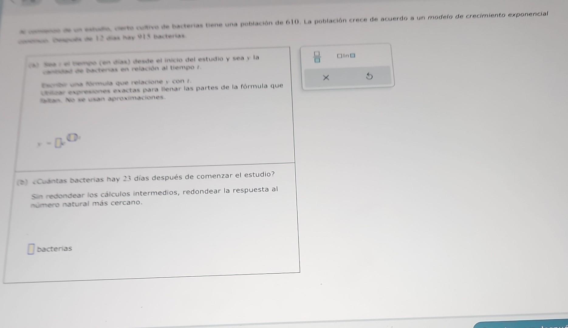 contiand se boctervas en relacibon al tiempo \( t \). parsicu on Nurmula que relacione, con \( t \). fottas no se ucan aproxi