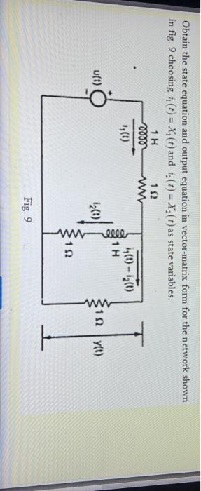 Solved Obtain the state equation and output equation in | Chegg.com