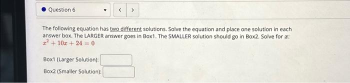Solved Question 6