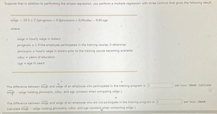 Solved Suppose you want to evaluate the effectiveness of a | Chegg.com