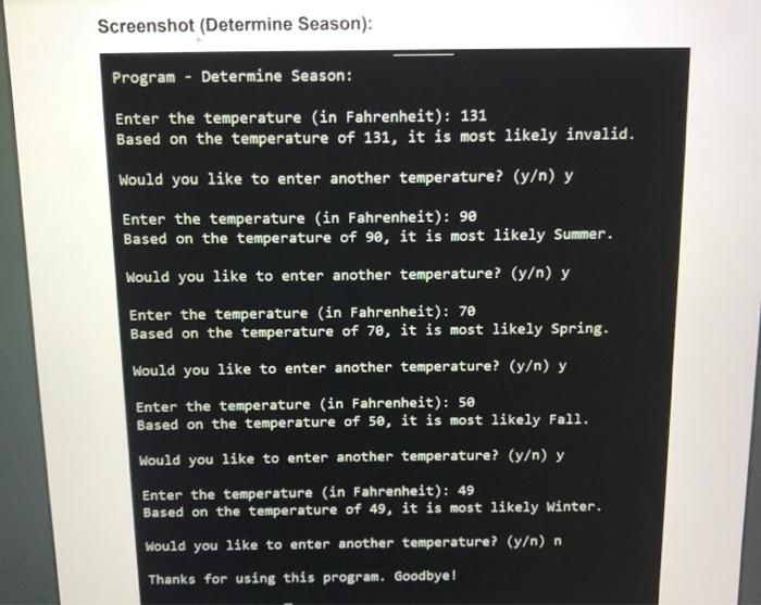 Solved Hello could you solve this practice program for my | Chegg.com