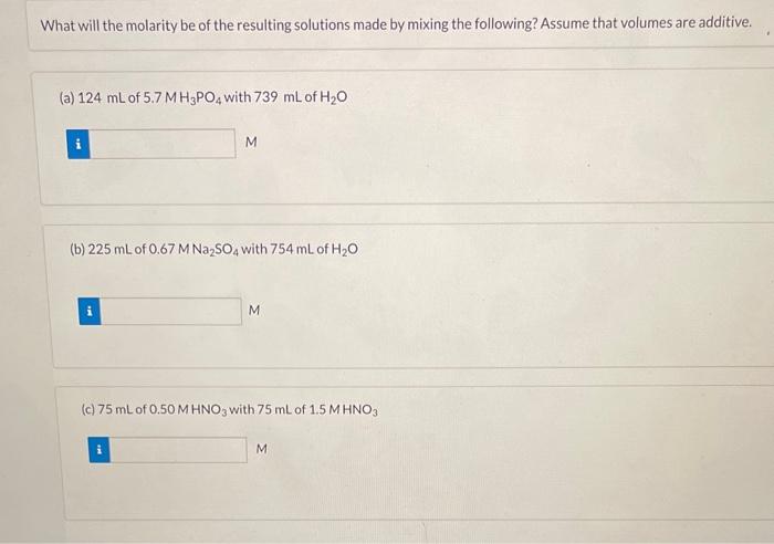 Solved Determine the mass/volume percent of a solution made | Chegg.com