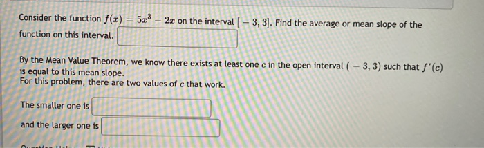Solved Consider the function f(x) = 2 - 7x² on the interval | Chegg.com