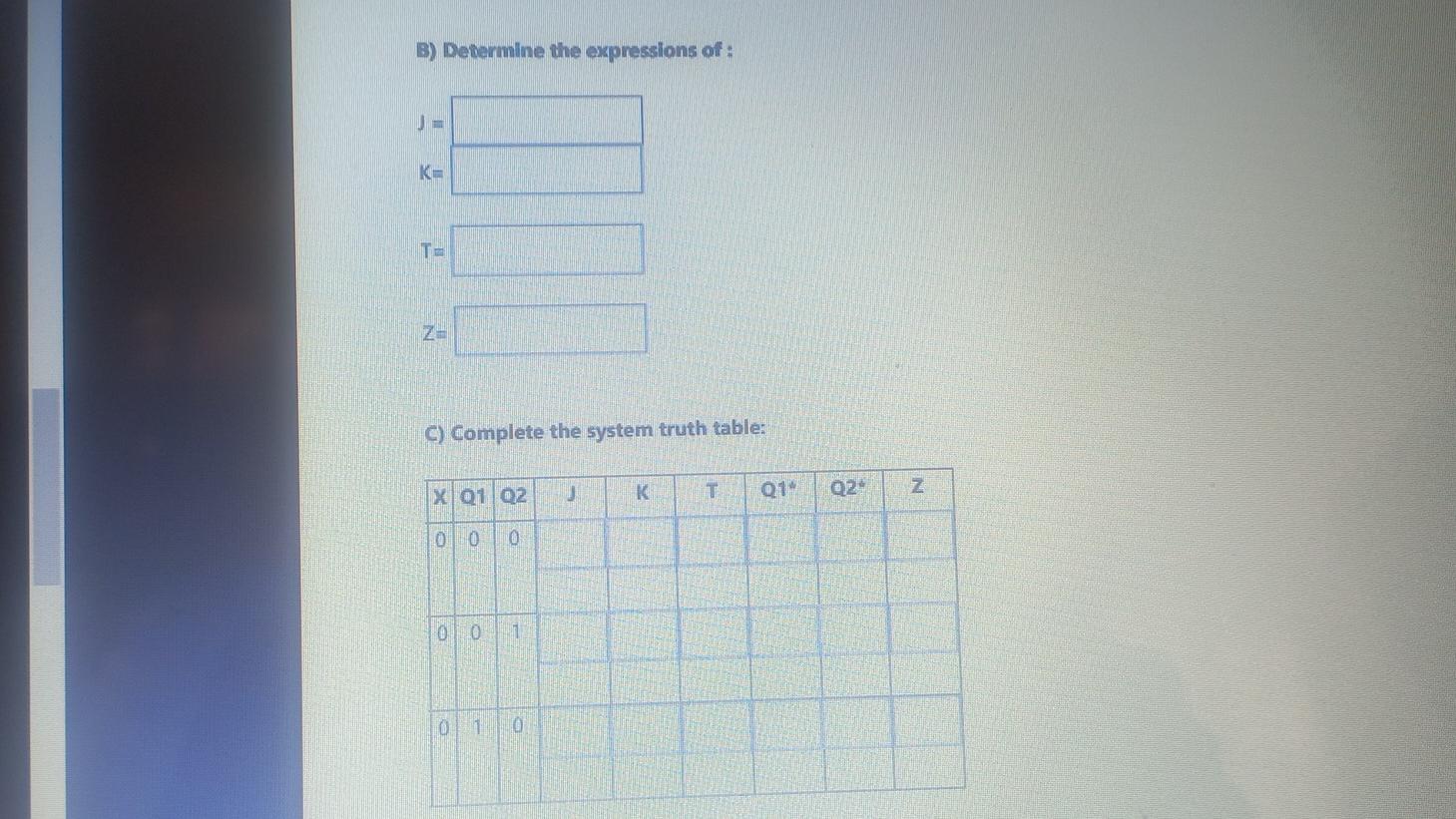 Solved Consider The Following Sequential Circuit:B) | Chegg.com | Chegg.com