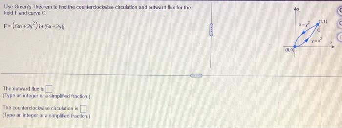 Solved Use Green's Theorem to find the counterclockwise | Chegg.com