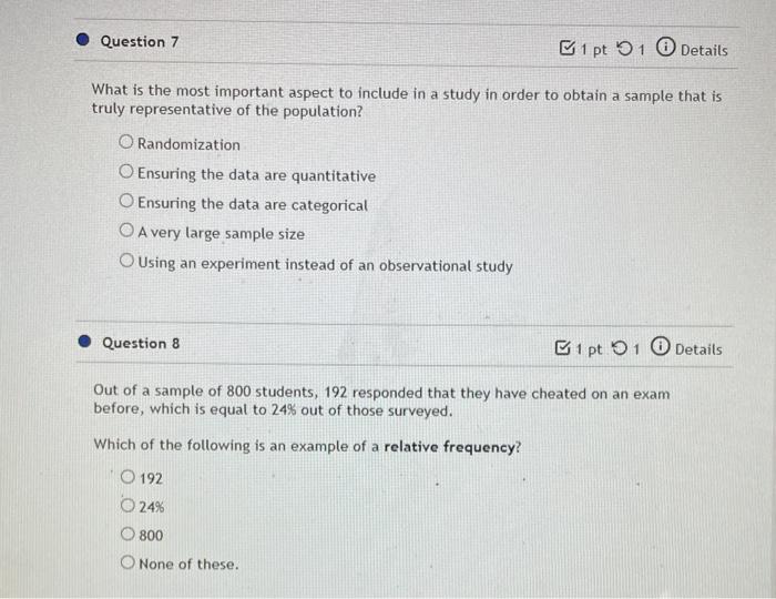Solved Question 7 1 pt 11 Details What is the most important | Chegg.com