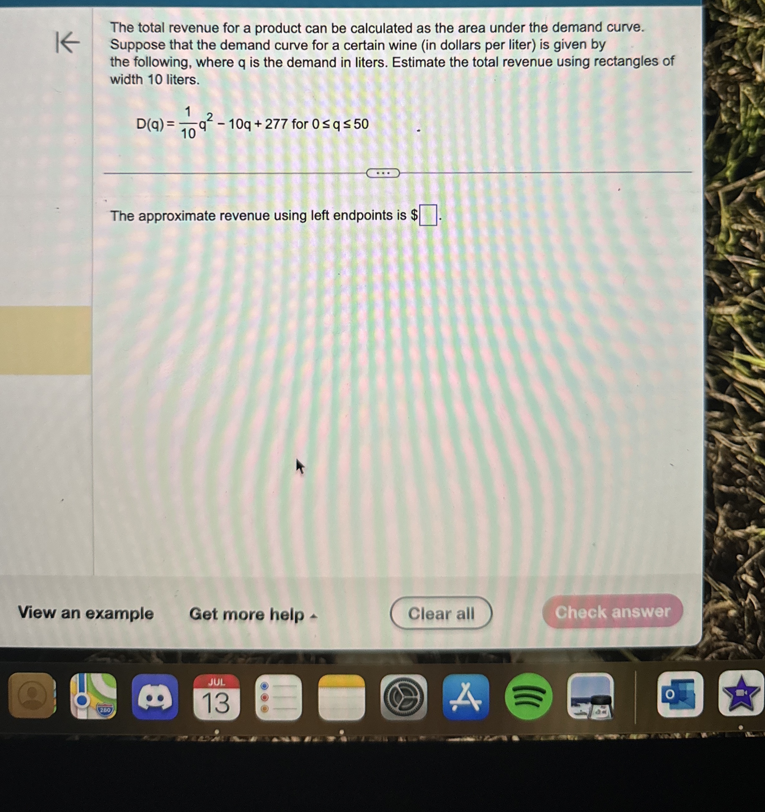 Solved The total revenue for a product can be calculated as | Chegg.com