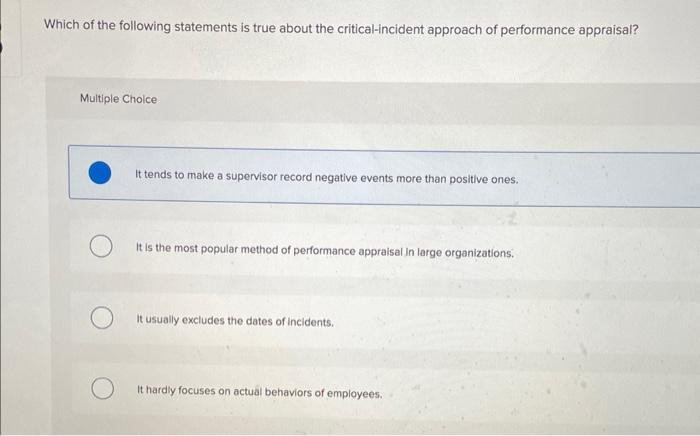 Solved Which of the following statements is true about the | Chegg.com