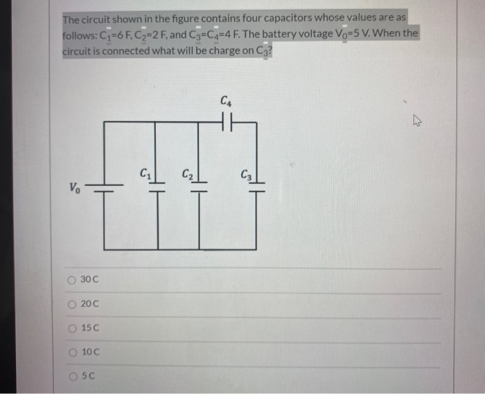Solved The circuit shown in the figure contains four | Chegg.com