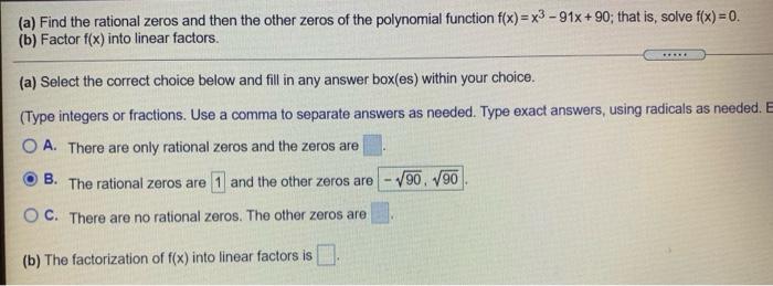 Solved Solve the following equation. x² - 11 = 11-x² Select | Chegg.com