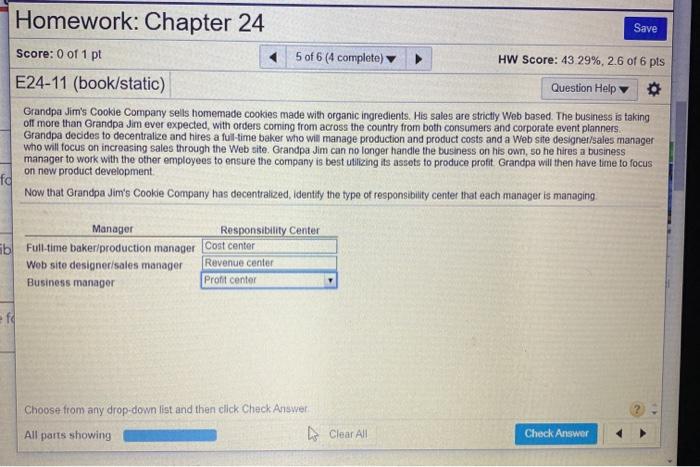 Solved Homework: Chapter 24 Save Score: 0 of 1 pt 5 of 6 (4 | Chegg.com