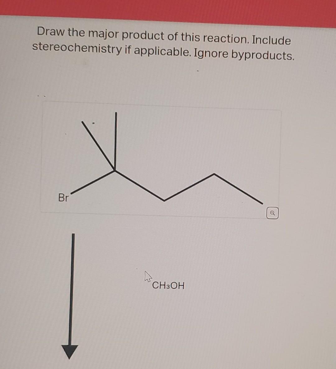 Solved Draw The Major Product Of This Reaction 0430