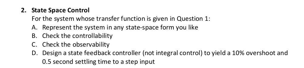 solved-2-state-space-control-for-the-system-whose-transfer-chegg