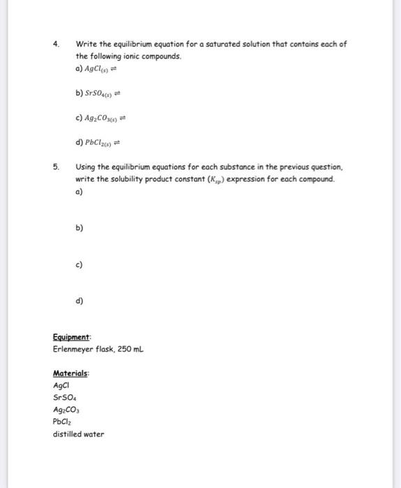 Solved Chemistry Nome Virtual Solubility Product Constant