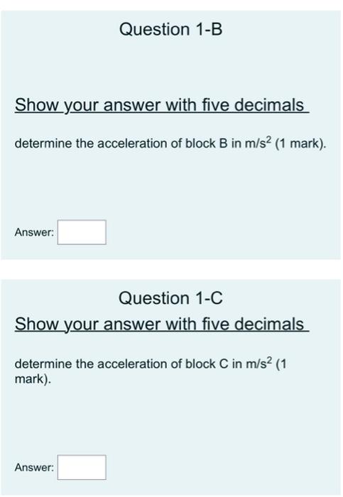 Solved Question 1-A С А A B Show your answer with five | Chegg.com