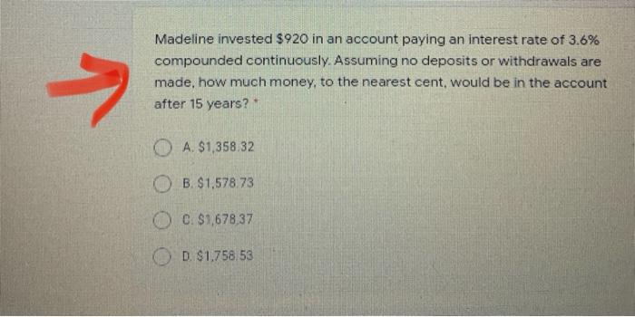 Solved 10 Carson invested $2,700 in an account paying an | Chegg.com