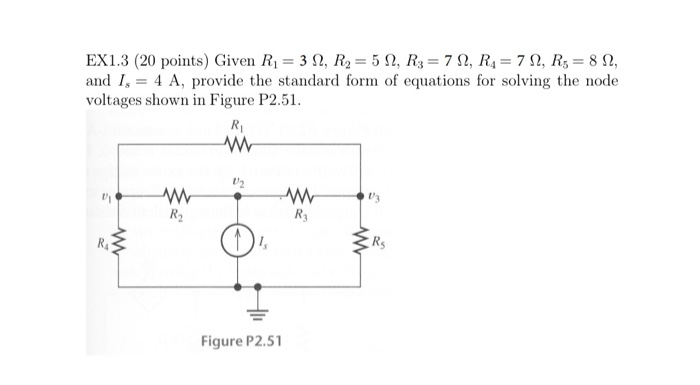Solved Ex1 3 Points Given R1 3 12 R2 52 R3 7 Chegg Com