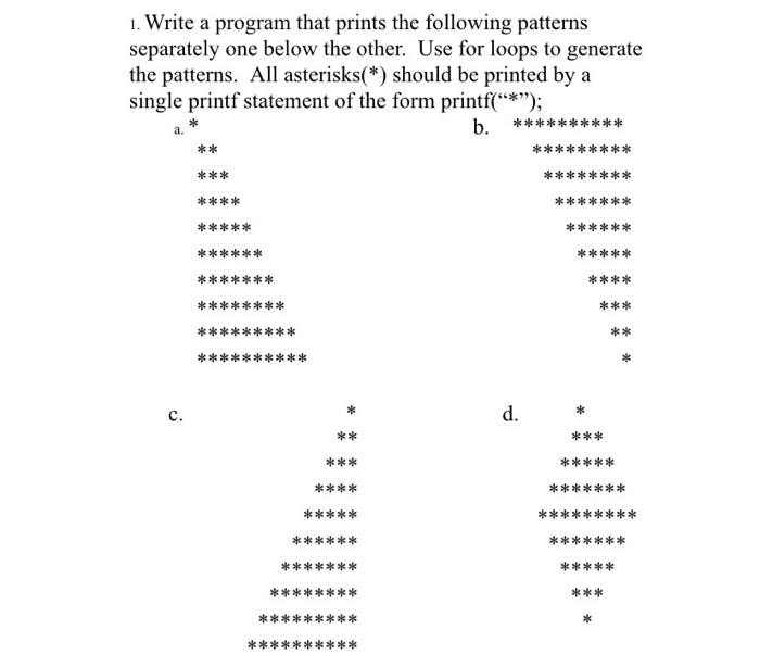 solved-1-write-a-program-that-prints-the-following-patterns-chegg
