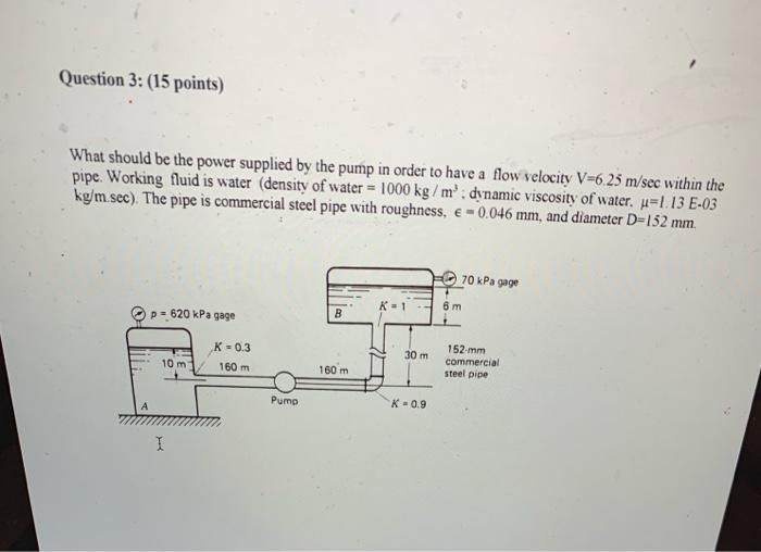 Solved Question 3: (15 points) What should be the power | Chegg.com