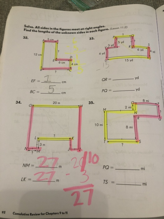 Solved Find the area of each composite figure. Show your | Chegg.com